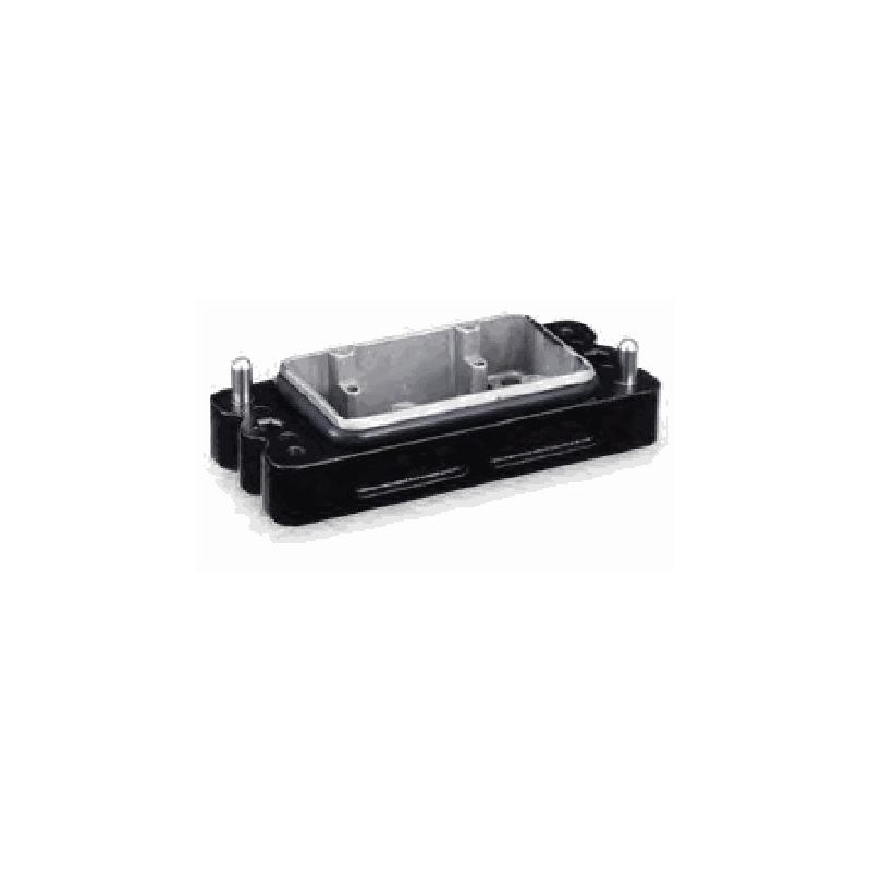 Capot 6B, Aluminium moulé sous pression, acier inoxydable, IP68/IP69K, Sortie verticale, PG29